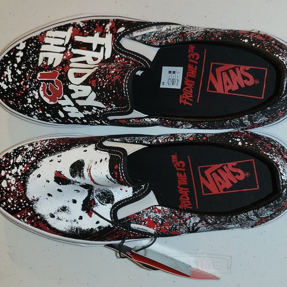 Vans House of Horrors Friday the 13th Jason Slip On - Picture 3 of 4